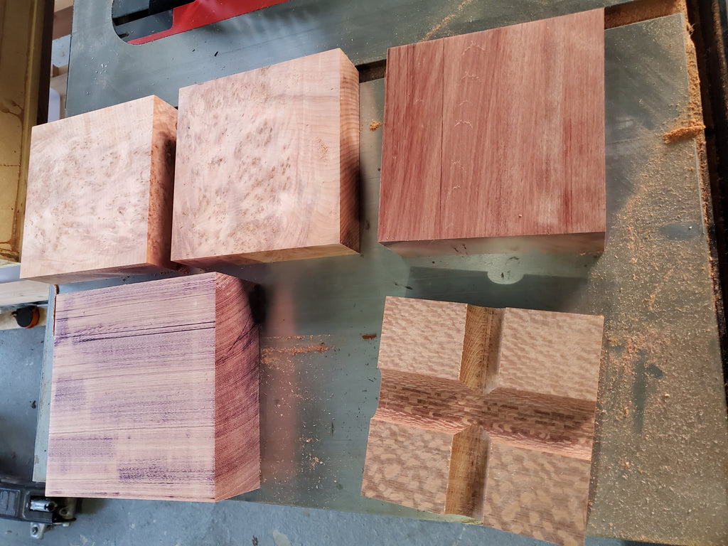 Some new chunks of wood, about to reach their destiny!